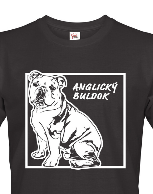 Pánské tričko Anglický buldok 2