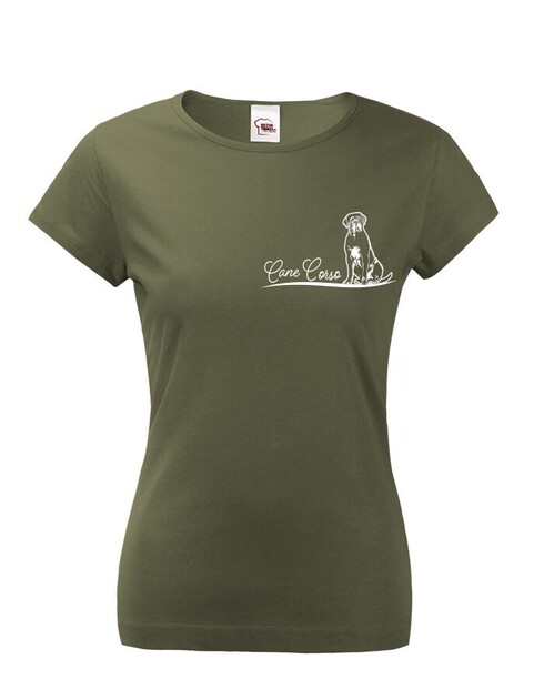 Dámské tričko Cane corso