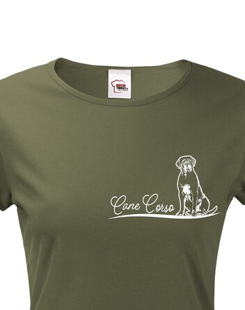 Dámské tričko Cane corso
