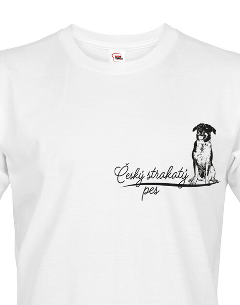 Pánské tričko Český strakatý pes