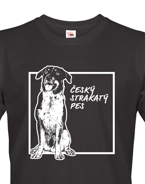 Pánské tričko Český strakatý pes 2