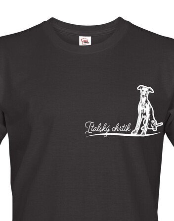 Pánské tričko Italský chrtík