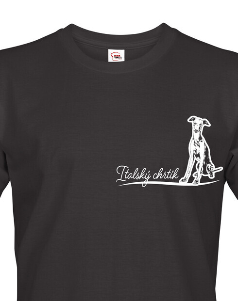 Pánské tričko Italský chrtík