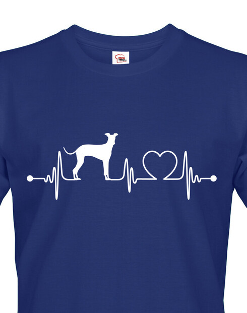 Pánské tričko Italský chrtík tep