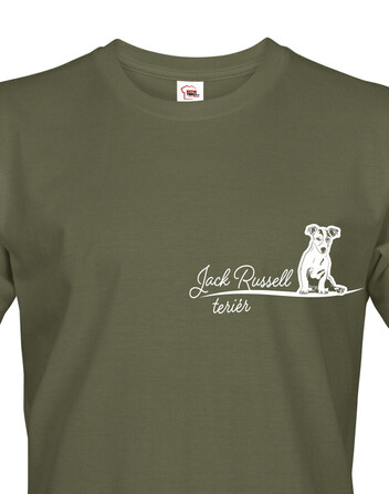 Pánské tričko Jack Russell teriér