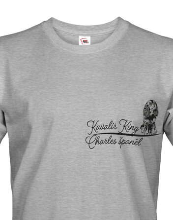Pánské tričko Kavalír King Charles španěl
