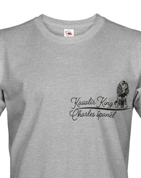 Pánské tričko Kavalír King Charles španěl