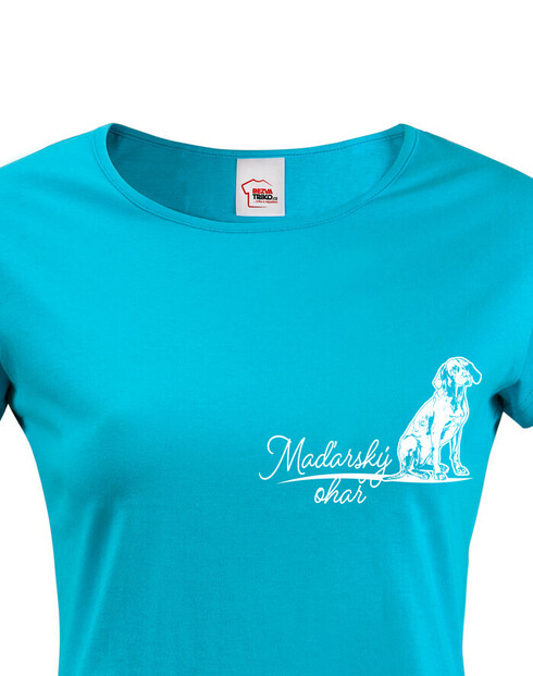 Dámské tričko Maďarský ohař