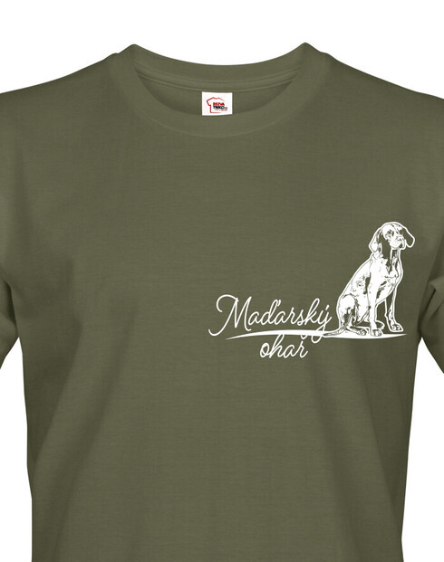 Pánské tričko Maďarský ohař