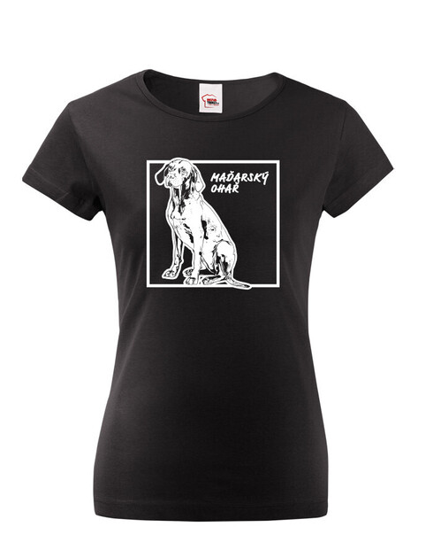 Dámské tričko Maďarský ohař 2