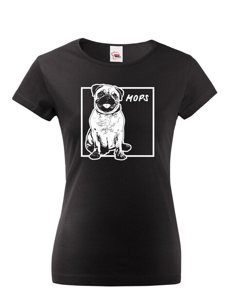Dámské tričko Mops 2