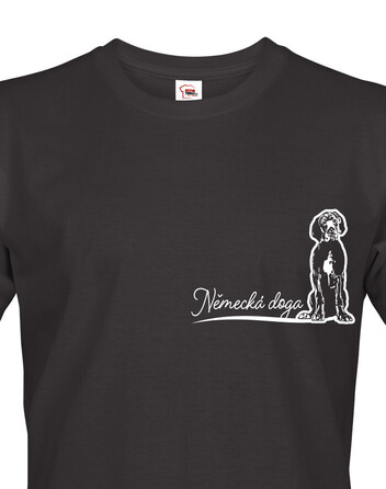 Pánské tričko Německá doga