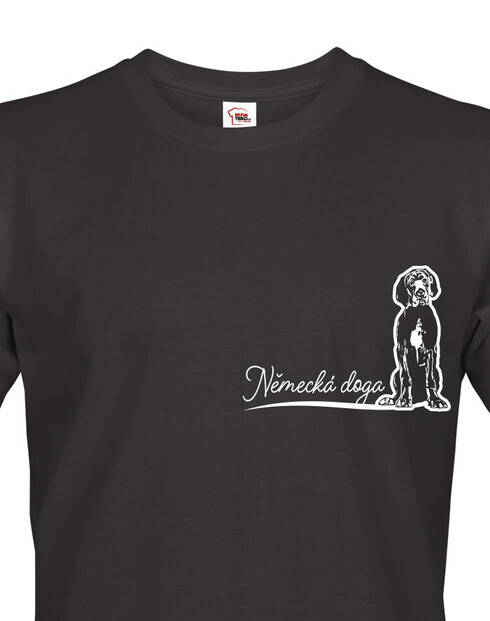 Pánské tričko Německá doga