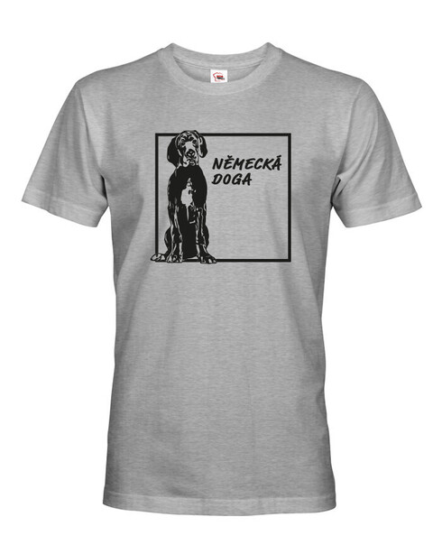 Pánské tričko Německá doga 2