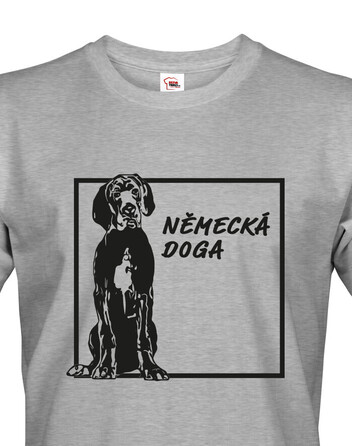 Pánské tričko Německá doga 2