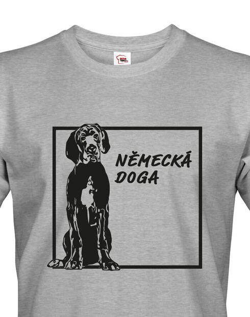 Pánské tričko Německá doga 2