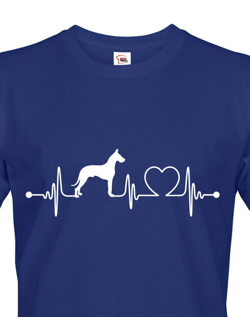 Pánské tričko Německá doga tep