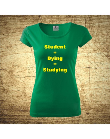 Student plus dying - Studying