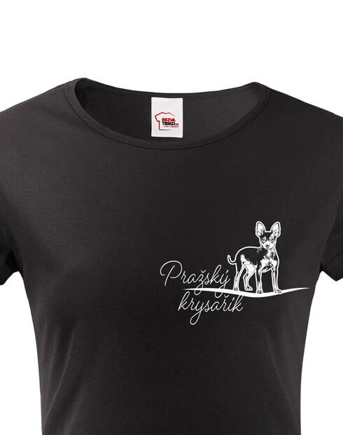 Dámské tričko Pražský krysařík