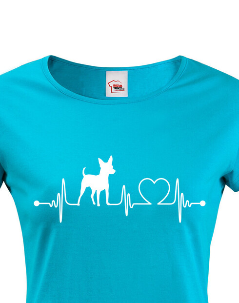 Dámské tričko Pražský krysařík tep