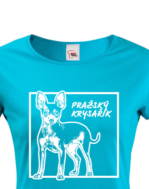 Dámské tričko Pražský krysařík 2