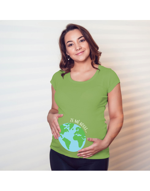 Těhotenské tričko Ze mě koule