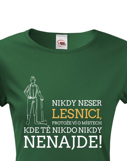 Dámské tričko Lesnice