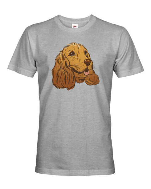 Pánské tričko Kreslený kokršpaněl