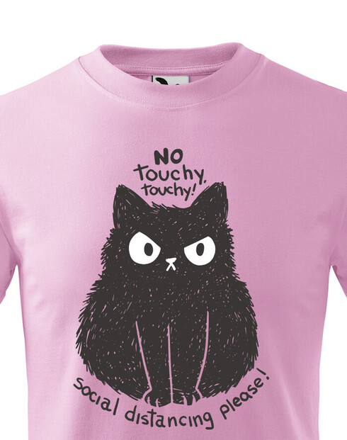 Dětské triko No touchy touchy!