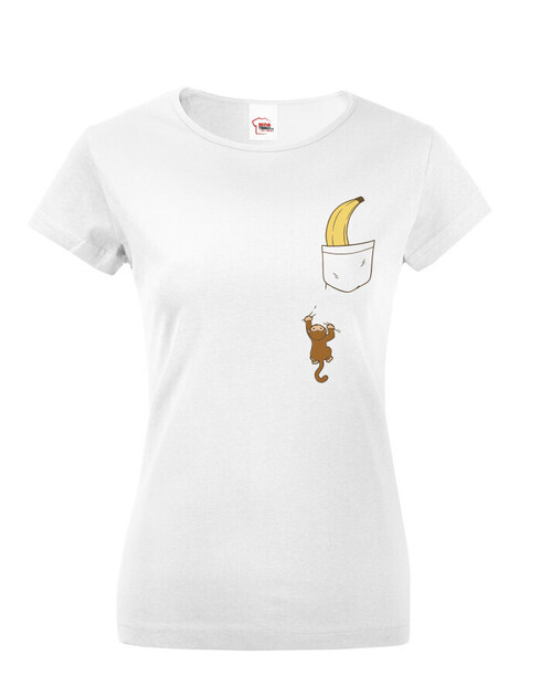 Dámské tričko Banán v kapse