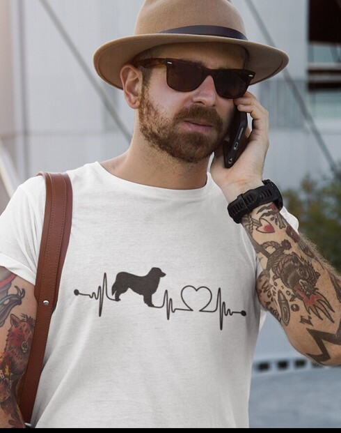 Pánské tričko Český strakatý pes tep