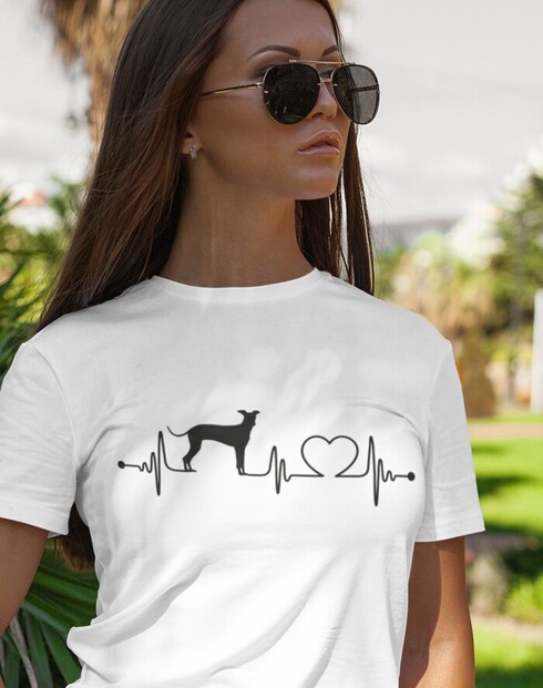 Dámské tričko Italský chrtík tep