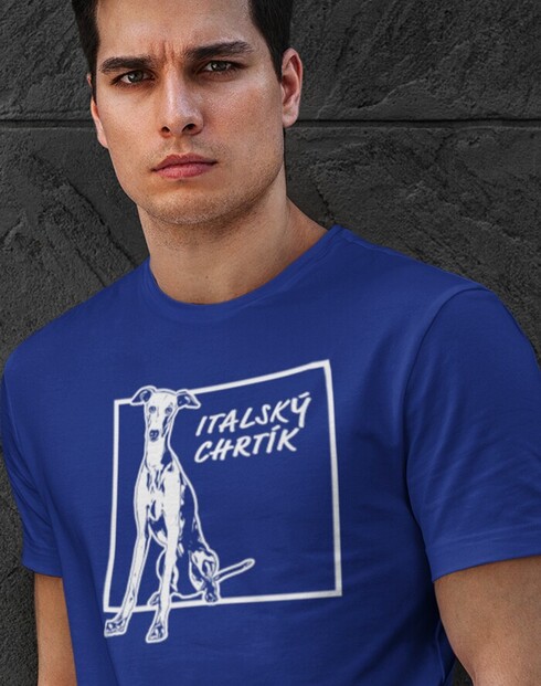 Pánské tričko Italský chrtík 2