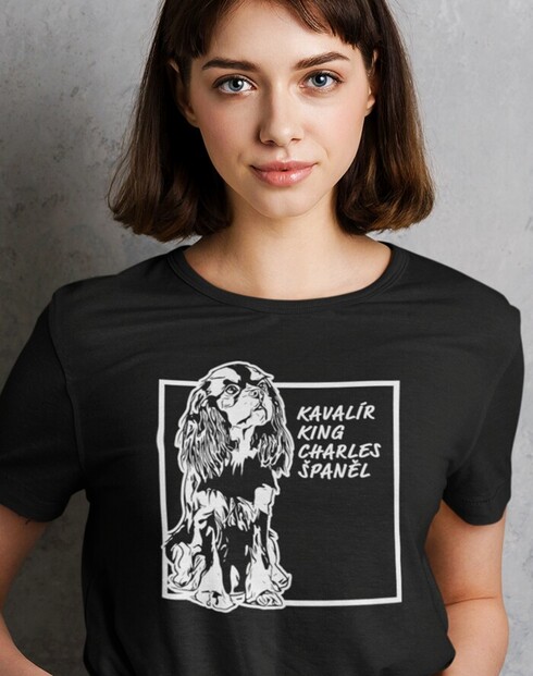 Dámské tričko Kavalír King Charles španěl 2