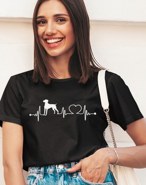 Dámské tričko Maďarský ohař tep