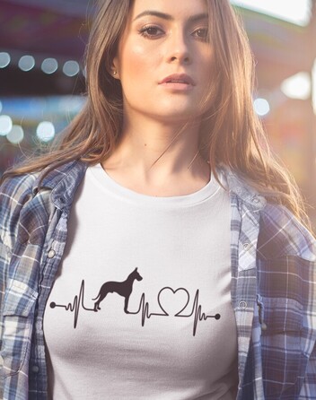 Dámské tričko Německá doga tep