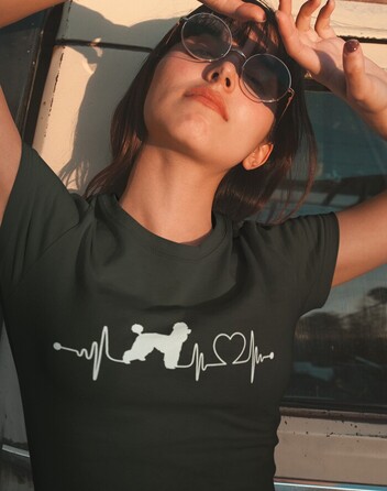 Dámské tričko Pudl tep