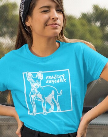 Dámské tričko Pražský krysařík 2