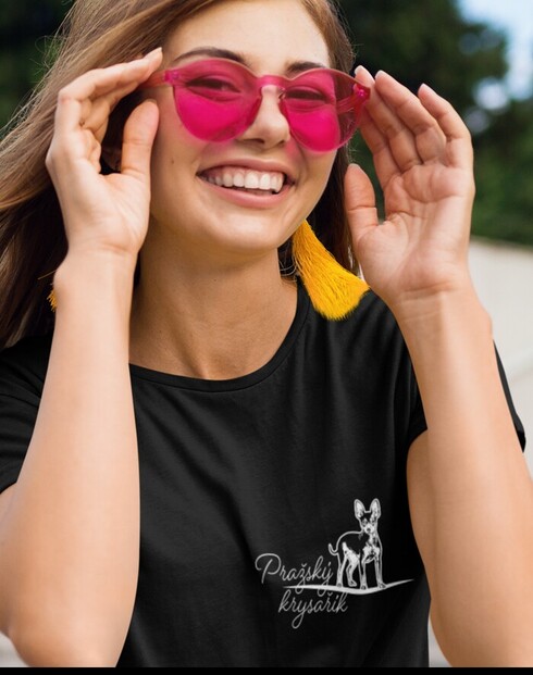 Dámské tričko Pražský krysařík