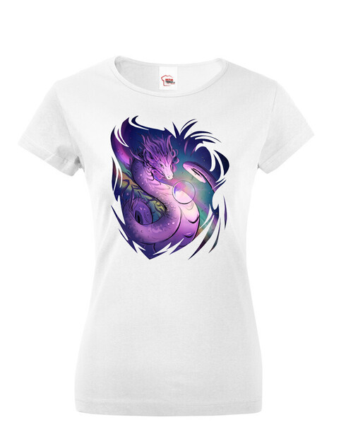 Dámské tričko Magický drak