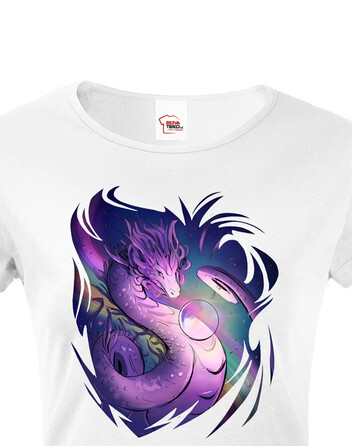 Dámské tričko Magický drak