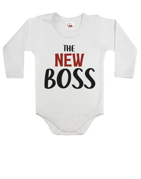 Dětské body a pánské tričko The boss