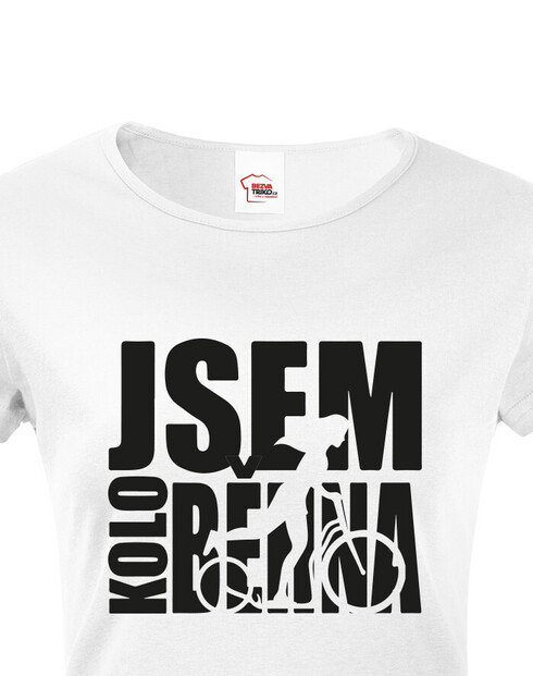 Dámské tričko Jsem koloběhna