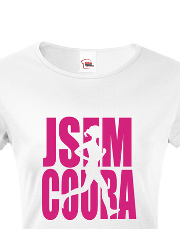 Dámské tričko Jsem coura