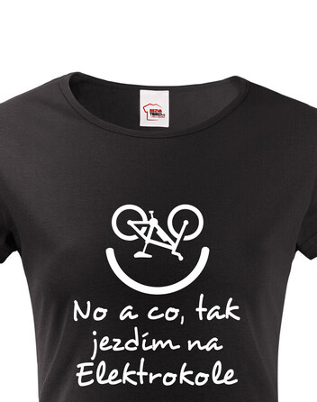 Dámské tričko Elektrokolo
