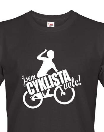 Pánské tričko Jsem cyklista vole!
