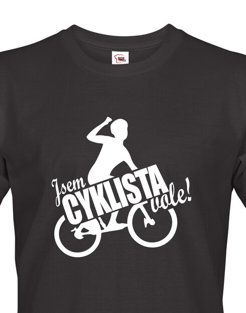 Pánské tričko Jsem cyklista vole!