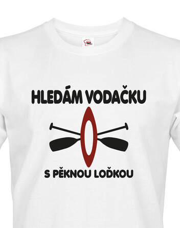 Pánské tričko Hledám vodáčku