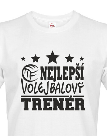 Pánské tričko Nejlepší volejbalový tréner