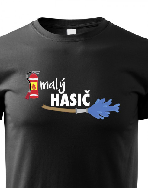 Dětské triko Malý hasič